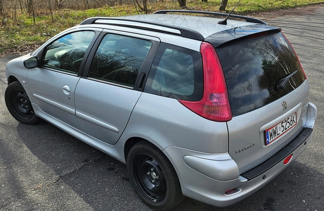 Peugeot 206 cena 6500 przebieg: 186000, rok produkcji 2003 z Łódź małe 667